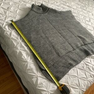 Ugg Grey turtleneck poncho